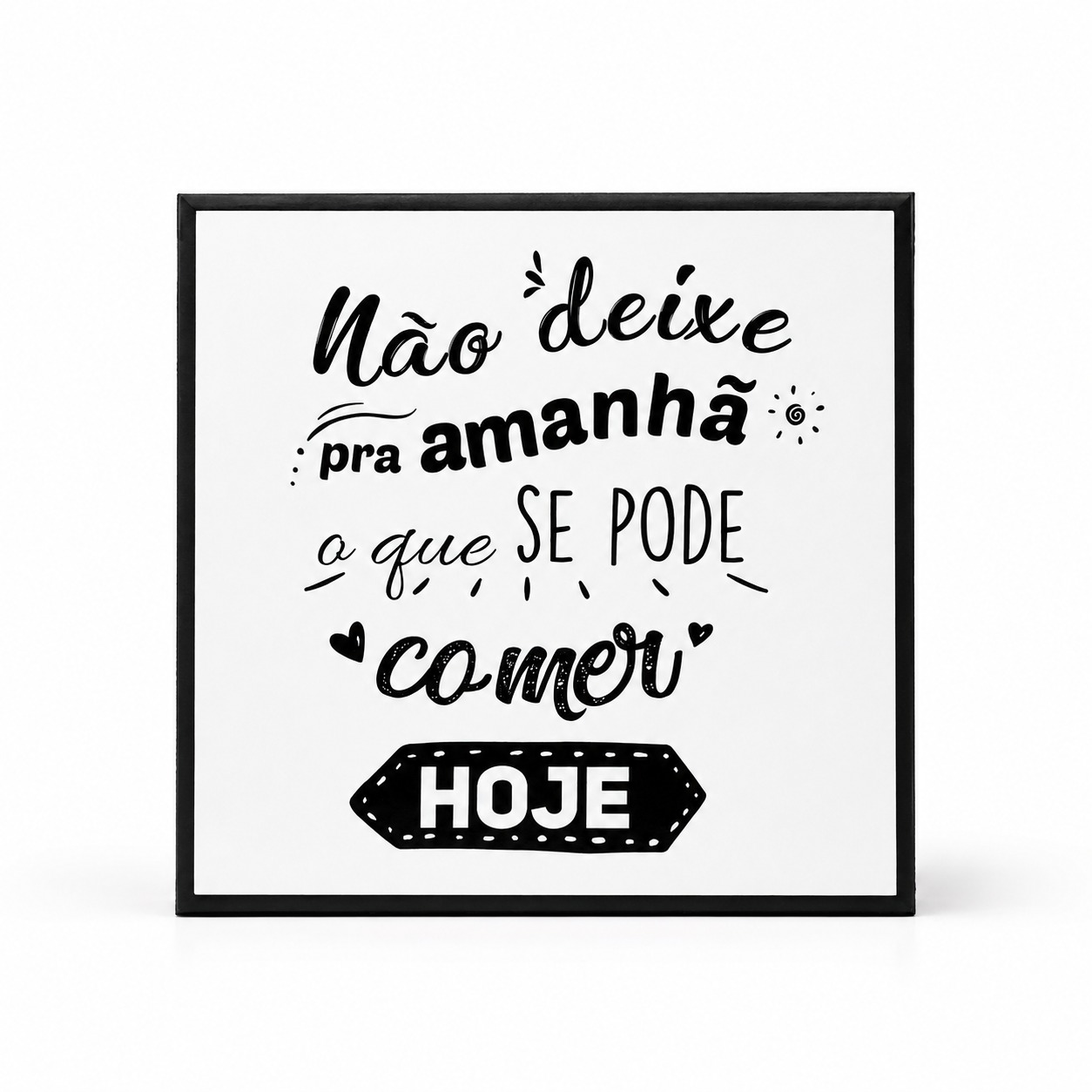 Caixa De Salgado e Doce 25x25
